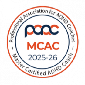 Professional Association for ADHD Coaches badge